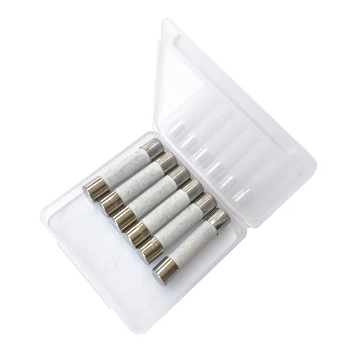 WELCAPAC 6 PCS 5304509451 Microwave Slow-Blow Fuse Ceramic Fuse 20 Amp 250V/125V for GE WB27X10388 and Whirlpool Kenmore KitchenAid, Jenn-Air, Amana and Magic Chef Other Microwaves