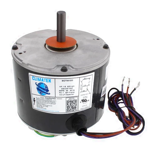 ClimaTek 5KCP39GGV570S - ClimaTek Upgraded 1/8 HP Condenser Fan Motor Fits GE