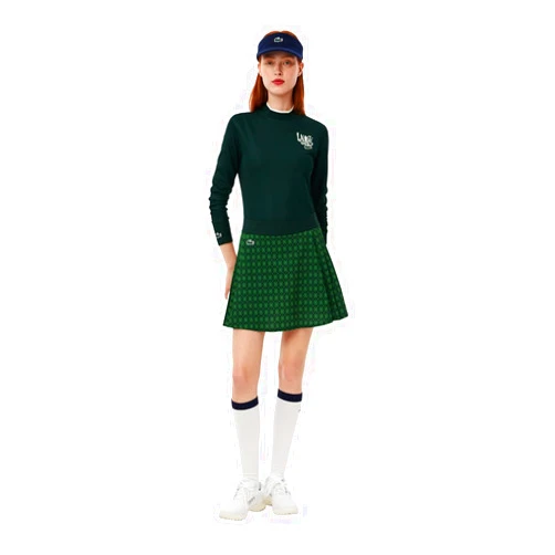 Lacoste Women's Lined Ultra Dry Stretch Golf Skirt