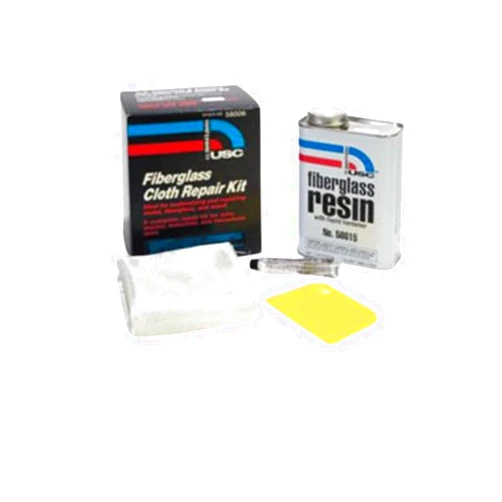 U.S. Chemical & Plastics U. S. Chemical & Plastics USC-58005 Fiberglass Repair Kit, Quart Repair Kit [mat]