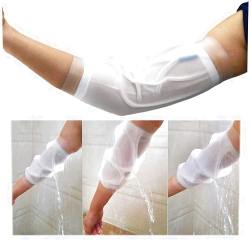 ZhiGu PICC Line Shower Cover for Upper Arm M ize, Watertight Arm Shower Protector for PICC Line, Chemotherapy, Home Antibiotic Infusion and Surgery New Liquid Silicone Material