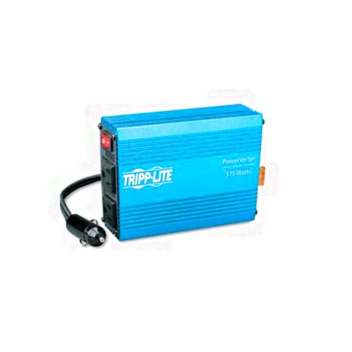 Tripp Lite PowerVerter 375-Watt Ultra-Compact Inverter - 12V DC - 120V AC - Continuous Power:375W