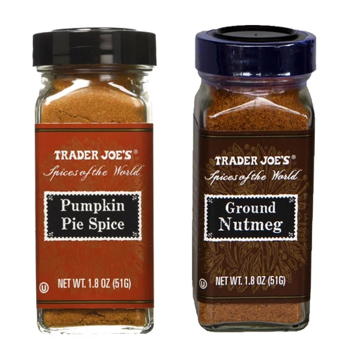 Generic Trader Joe's Pumpkin Pie Spice and Trader Joe's Organic Nutmeg