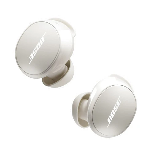 Bose New QuietComfort Wireless Noise Cancelling Earbuds, Lifestyle Bluetooth Earbuds with Active Noise Cancellation, Up to 8.5 Hours of Battery Life, White Smoke