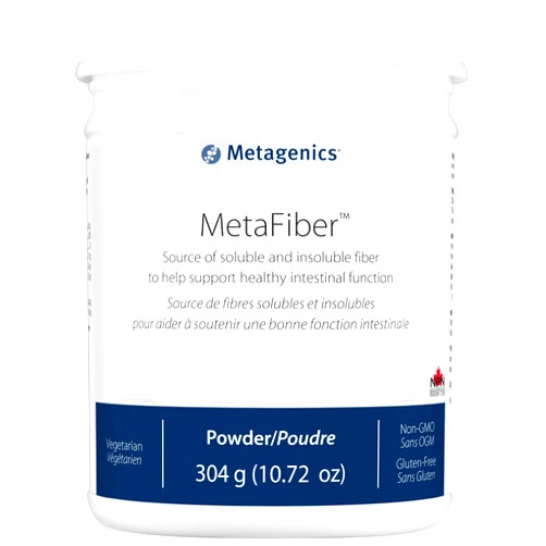 Metagenics MetaFiber - 6 g Dietary Fiber - Supports GI Regularity & Occasional Constipation Relief* - Fiber Blend Powder - Non-GMO & Gluten-Free - 10.72 oz