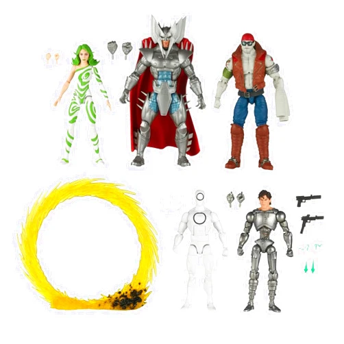 Marvel Hasbro Legends Series: X-Men Villains, 60th Anniversary Action Figure Set, 6 inch Action Figures,Multicolor