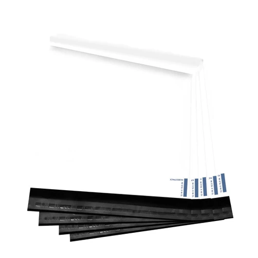 KKBESTPACK Poly Mailers Shipping Envelope Self Sealing Bags (12x15.5 100pc) (PM100), White