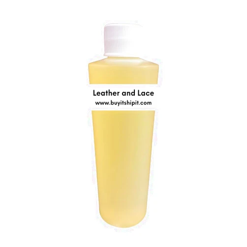 Buyitshipit - Leather and Lace Fragrance from Our Leather Collection - Perfect for Adding Aroma to Freshies, Candles, Soaps, and Diffusers - 8 ounce