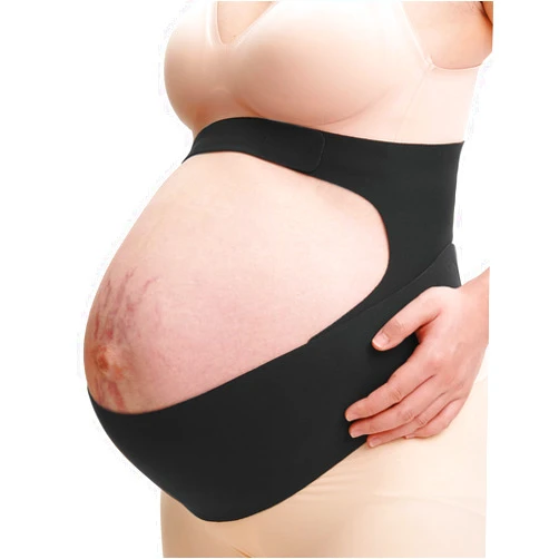 Momcozy Pregnancy Belly Band, CozySupport Ergonest Maternity Belly Band, Invisible Pregnancy Belt for Back, Abdomen, Waist