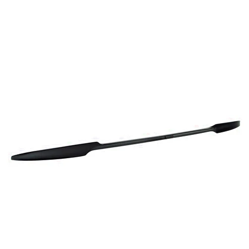IKON MOTORSPORTS, Pre-painted Trunk Spoiler Compatible with 2012-2020 BMW 3 Series F80 M3 F30 Sedan, V Style Jet Black #668 ABS Wing
