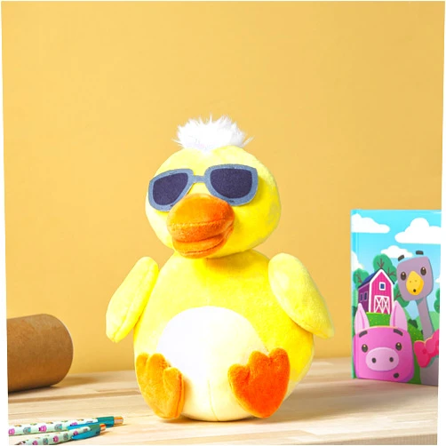 Generic Unpacking Cool Duck Plushie