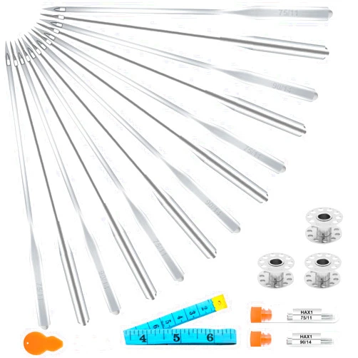 Tuiasn Sewing Machine Needles, Universal Standard Needle, Home Sewing Machines Needles, Tuiasn Compatible with Singer, Brother, Janome, Varmax, Sizes HAX1 75/11, 90/14 (20 PCS)