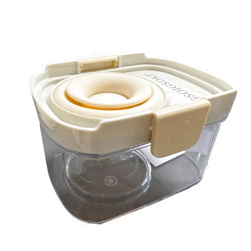 GSOIGSDKF Airtight Food Storage Container for Cereal, Dry Food, Flour and Sugar, Airtight Lids, Ideal for Lunch, Meal Prep Leftovers