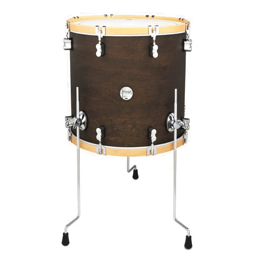 Pacific Drums & Percussion Add-Ons PDP Concept Classic, 16x18, Walnut/Natural Hoops Floor Tom (PDCC1618FTWN)