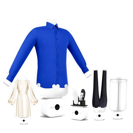 HAOYANRONG Upgrade Humanoid Automatic Ironing Machine,Hands Free Ironing Machine Hands-Free Automatic Ironing Machine, 8 Minutes Quick Ironed Dry, Built-In Aromatherapy Tank(Add skirt mold)