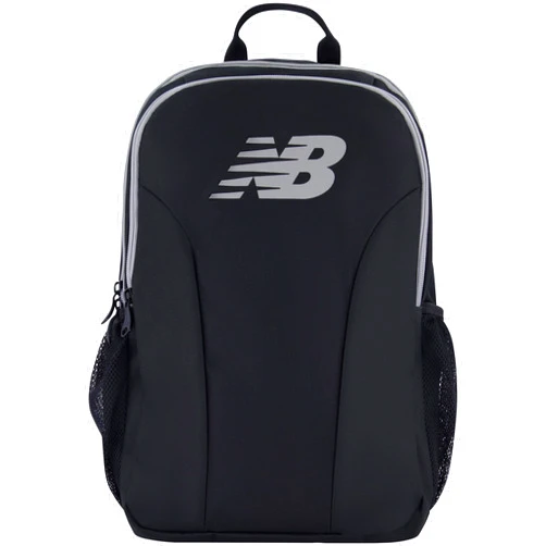 New Balance Laptop Backpack, Travel Computer Bag for Men and Women, Black, 19 Inch