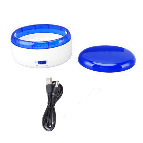 Cyrank Ultrasonic Jewelry Cleaner, Portable Ultrasonic Cleaner Machine Eyeglasses Cleaner Denture Cleaner Ultrasonic Cleaning Machine for Jewelry