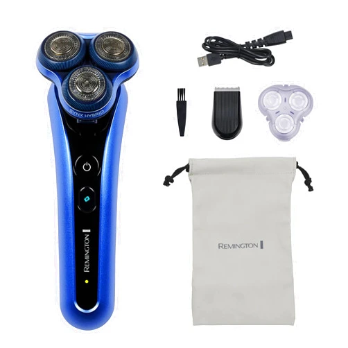 Remington Limitless X7 Shaver for Men, Titanium Blades and Power Sense Technology, Advanced Performance Foil Rotary Electric Shaver with PivotBall for Sensitive Skin Comfort, 100% Waterproof.