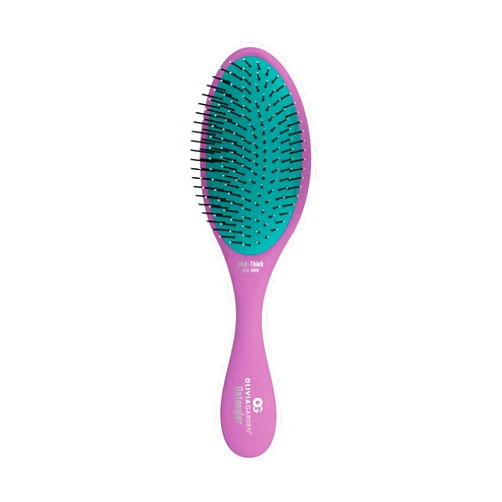 Olivia Garden OG Brush Detangler, removable cushion for easy cleaning, scalp hugging for scalp massage and custom bristles to detangle based on hair type, for wet or dry hair, women, men and children