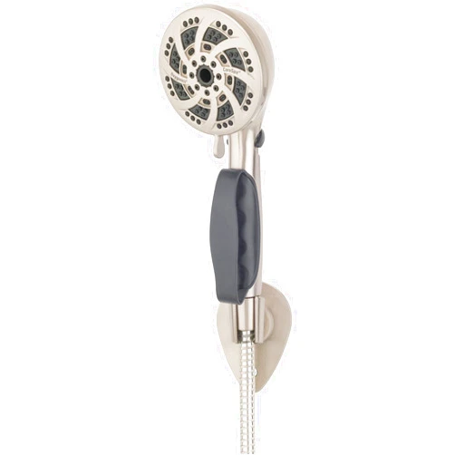 Oxygenics CareSpa Brushed Nickel Handheld Shower Head 1.8-GPM (6.8-LPM)