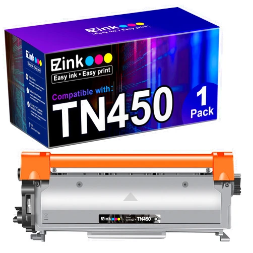 E-Z Ink (TM Compatible Toner Cartridge Replacement for Brother TN450 TN420 TN-450 TN-420 to use with HL-2270DW HL-2280DW HL-2230 HL-2240 MFC-7360N MFC-7860DW DCP-7065DN Intellifax 2840 2940 (1 Black)