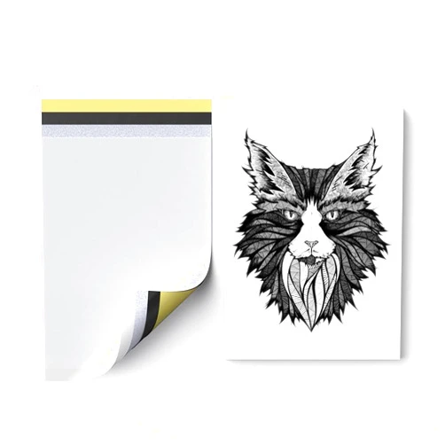 Tattoer Trasnfer Paper Stencil Paper 4 Layers Stencil Paper A4 Size Transfer Paper Stencil Paper(50 Sheets Paper)
