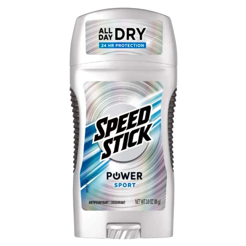 Speed Stick Power Antiperspirant Deodorant, Sport 3 oz (Pack of 8)