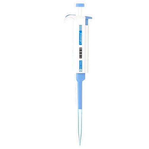 Labasics Single Channel Pipettor Controller, Adjustable Variable Volume Micropipette Pipette Pipet with Replaceable Tip Cone for Laboratory Research, 100-1000 µL