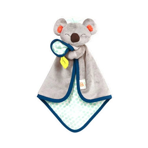 B. toys- B. baby – Koala Lovey – Plush Security Blanket – Stuffed Animal for Babies – Soft Baby Blankie – Newborn, 0 Snugglies - Fluffy Koko