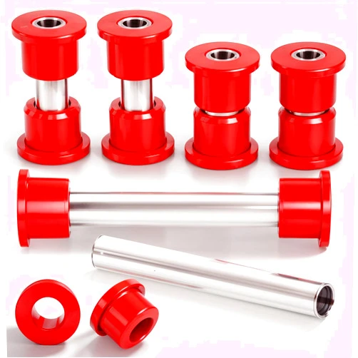 Cartalia Golf Cart Front Lower Leaf Spring & Upper A-Arm Bushing Sleeves Kit for Club Car Precedent 2004-up Tempo & Onward 2017-Up, Replace Polyurethane Bushing and Sleeves #102956201 102288101