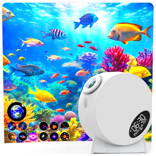 Syslux Galaxy Projector, Planetarium Star Projector,Bedroom Night Light,Rotatable Nebula Projector lamp,4K Replaceable 13 HD Galaxy Discs,for Kids Adults Bedroom Decor Birthday