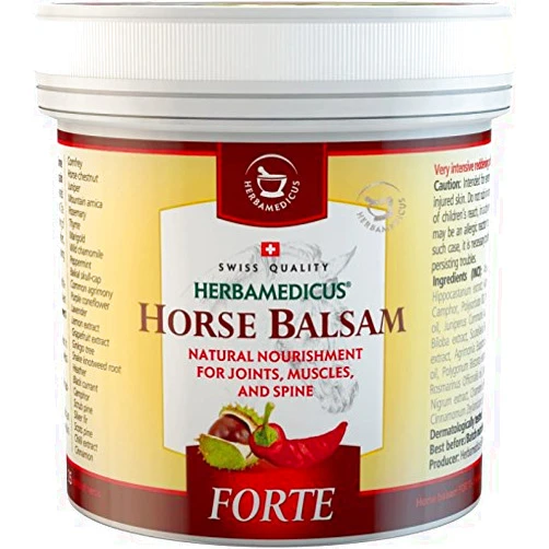 Herbamedicus Horse Balsam Forte Warming - 250 ml - Herbamedicus