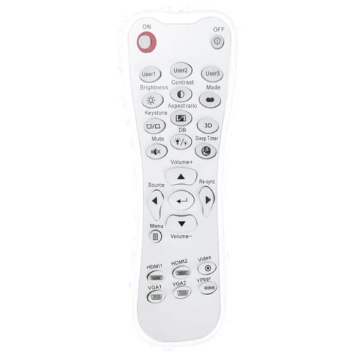 Beyution BR-3003B Replacement Remote Control Fit for Optoma Projector HD28HDR HD39HDR GT5000+ HD26-LV BR-3069B HD141X HD25E GT1080 GT1080E GT1070X HD131XE UHD300X HD50-WHD BR-3060B HD33 BR-3061B HD3300