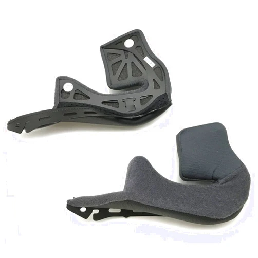 Shoei J-Cruise 2 Cheekpad Set Street Motorcycle Accessories - Black / 35mm