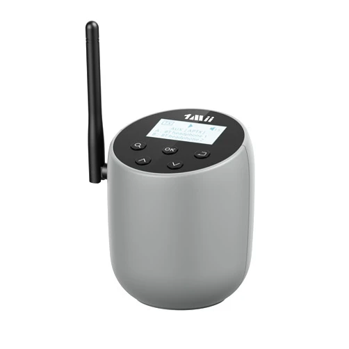 1Mii DS70 Bluetooth 5.2 Audio Transmitter for TV to Wireless Headphone/Speaker, LED Display, 100% TV Compatibility Delivers