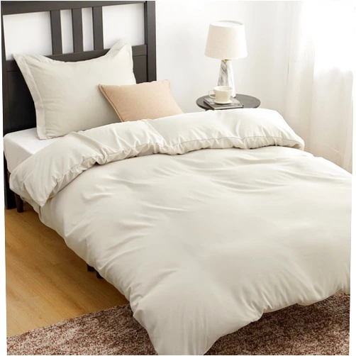 Bedsure Twin/Twin XL Duvet Cover Kids - Soft Double Brushed Duvet Cover Twin, 2 pcs, Includes 1 Kids' Linen Duvet Cover (68