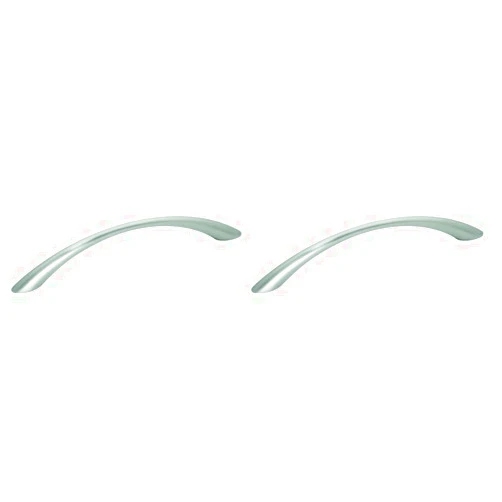 Hickory Hardware P3221-SN 128mm Metropolis Pull, Satin Nickel (Pack of 2)