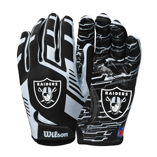 WILSON NFL Stretch Fit Football Gloves – Youth and Adult Sizes