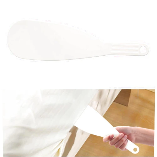 Abeillo Bed Sheet Tucker Tool, Bed Maker Tool, Bed Tucker Tool to Help Protect Your Hand, Arthritis-Friendly Easy Bed Making Tool Mattress Lifter Wedge for Changing Sheets (White)