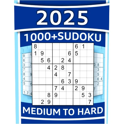 SENIOR TASSE 1000+ Sudoku Puzzles for Adults: Medium to Hard Sudoku Puzzle Book with Detailed Step-by-step Solutions and Hints When You Get Stuck