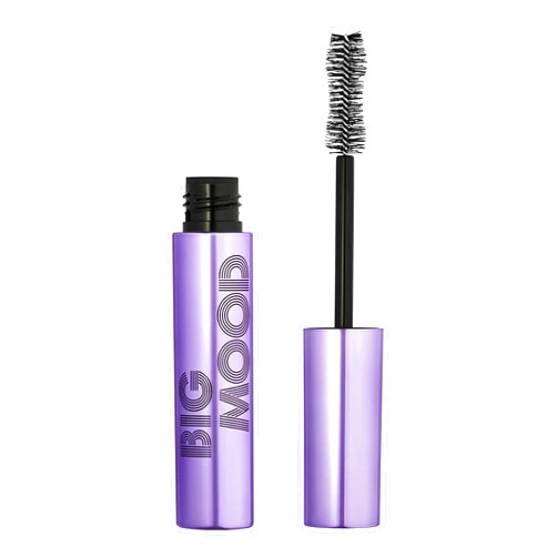e.l.f. Big Mood Mascara, Instantly Creates Long-Lasting, Bold & Lifted, Voluminous Lashes, Infused with Jojoba Wax, Pitch Black, 0.30 fl Oz