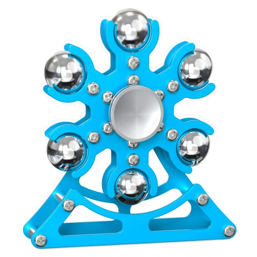 JoyJoltoy Desk-Toys for Fidget Ferris-Wheel-Spinner: 4mins Kinetic-Spinning Cool-Gadgets, Cool-Stuff Thing Toy for Office School Home Man Women Christmas, Stress-Relief Game Gifts for Adult Teen Children Kid