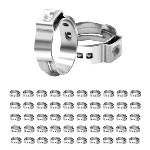 RUBY.Q 50/100/150/200 Pack PEX Cinch Clamps, 1/2