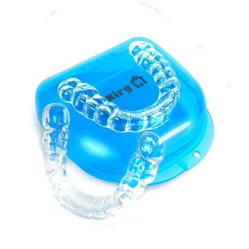 Kiry Two Custom Night Guards/Mouth Guards for Protection Against Teeth Grinding/Clenching - Two (2) Guards for Upper and/or Lower.