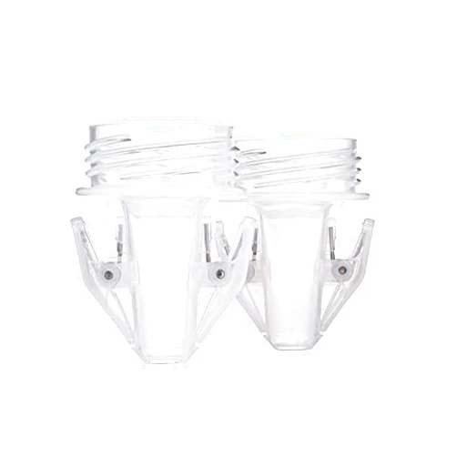 Motif Medical, Pump-to-Bag Adapters, Compatible with All Motif Breast Pumps Clear