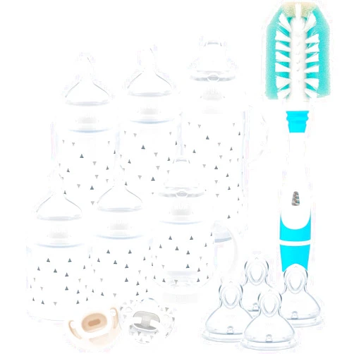 NUK Smooth Flow Anti Colic Baby Bottle Newborn Gift Set
