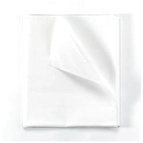 Ensur Fabri-Cel Choice Stretcher Sheet, Flat 40 X 84 Inch White Tissue/Polyethylene Film Disposable, Tidi Products, 919380 - Case of 50