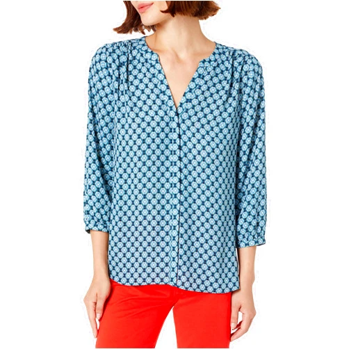 NYDJ Women's Petite Pintuck Blouse