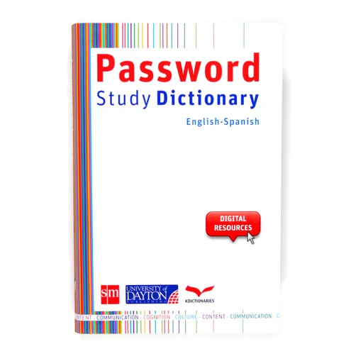 Equipo Pedagógico Ediciones SM Password Study Dictionary: English-Spanish