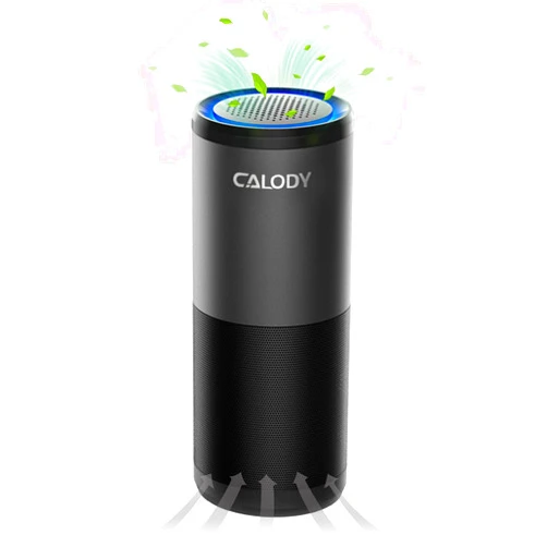 CALODY Portable Air Purifier, Car Air Purifier with H13 True HEPA Filter for Allergies, Smoke, Dust and Odor Eliminator, HEPA Air Purifier for Car Traveling Bedroom Office